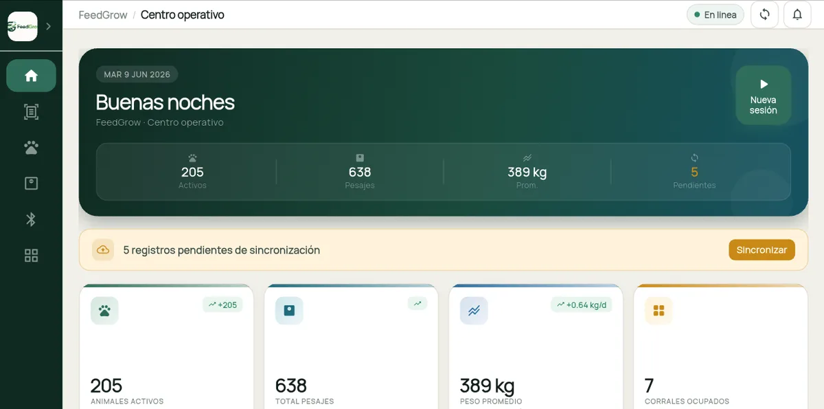 FeedGrow: vista 1 del producto