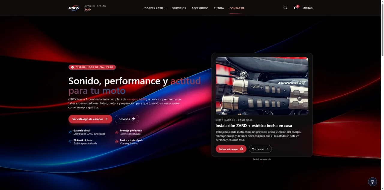 Tienda online Giryx