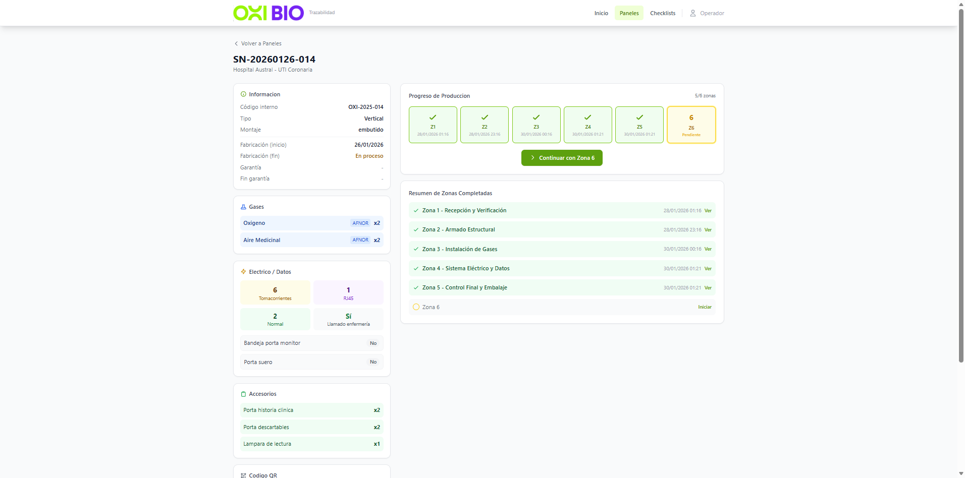 Panels: product view 1